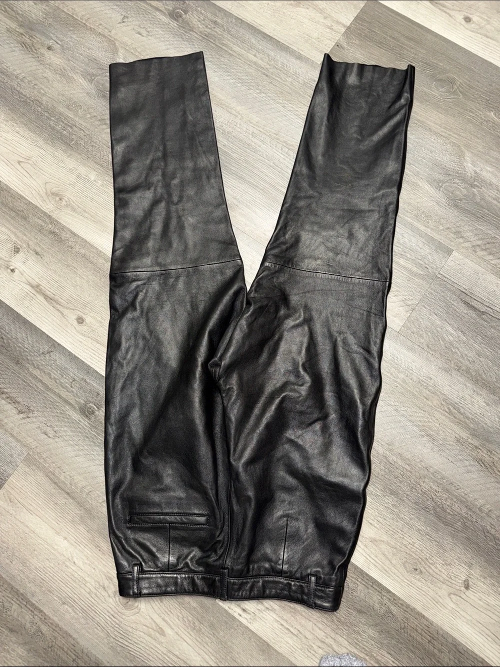 Reformation leather pants bottoms jeans denim